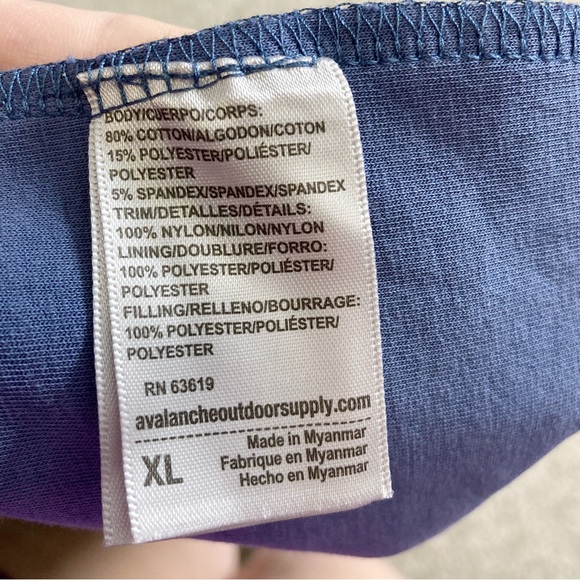 Women’s Avalanche Outdoor Jacket. Dusty Blue,XL, EUC - Picture 4 of 4